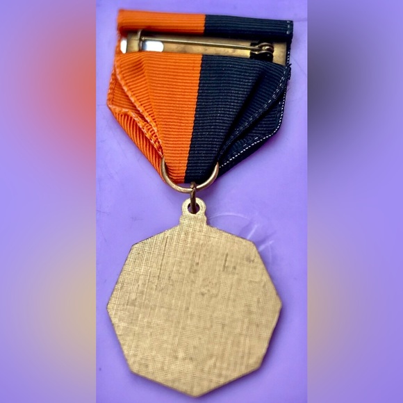 Vintage 1980s Soviet Era Russian Ribbon Medal Medallion WOMEN’S BASKETBALL - Picture 7 of 7